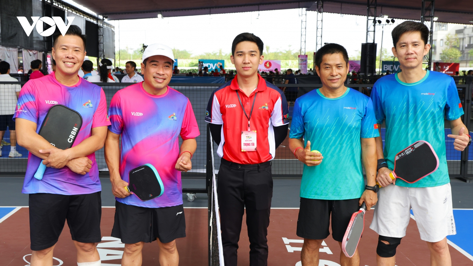 Rực lửa với 800 vận động viên tranh tài tại giải Pickleball lớn nhất ĐBSCL